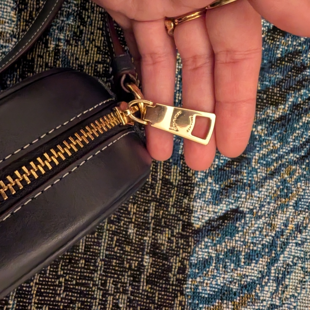 Coach Mini Jamie Denim Style Camera Bag - Picture 10 of 13